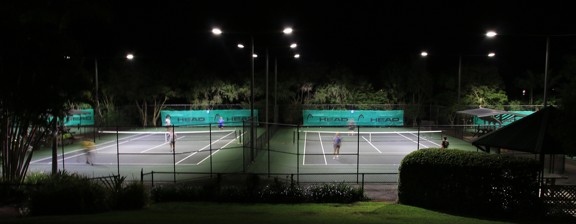 Tennis Lights and Poles - Light up your tennis court with LED lighting