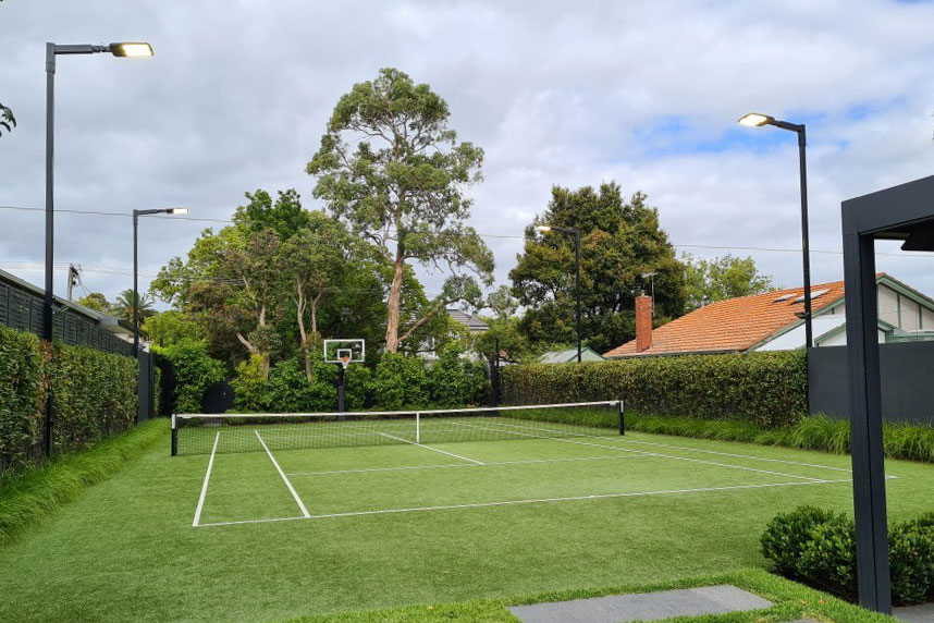 Residential Tennis Court Lighting